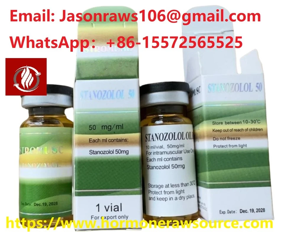 Premium Brand STROMUSC Stanozolol (Winstrol) lwil oliv 50mg / ml pou kulturism CAS:10418-03-8