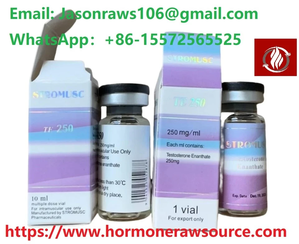 Premium Brand STROMUSC Testostewòn Enanthate 250mg/ml Pou Gzèsis CAS:315-37-7