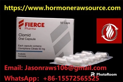 FIERCE Premium Clomid (Clomiphene) Kapsil 50mg pou kulturism CAS:911-45-5