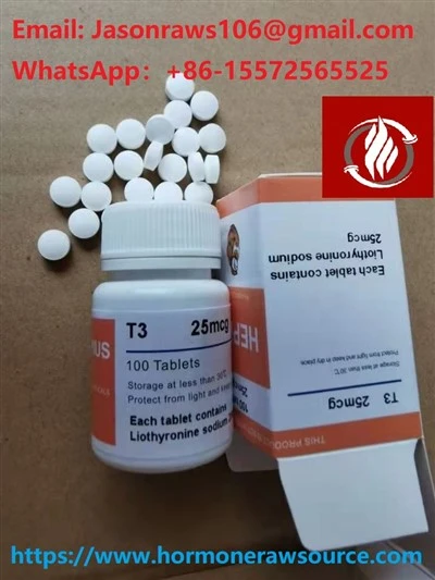 STROMUSC T3 (Liothyronine Sodyòm) 25mcg * 100 tablèt pou kulturism CAS:6893-02-3