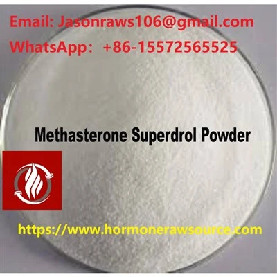Top -Methasterone bon jan kalite (Superdrol) poud pou kulturism CAS: 3381-88-2